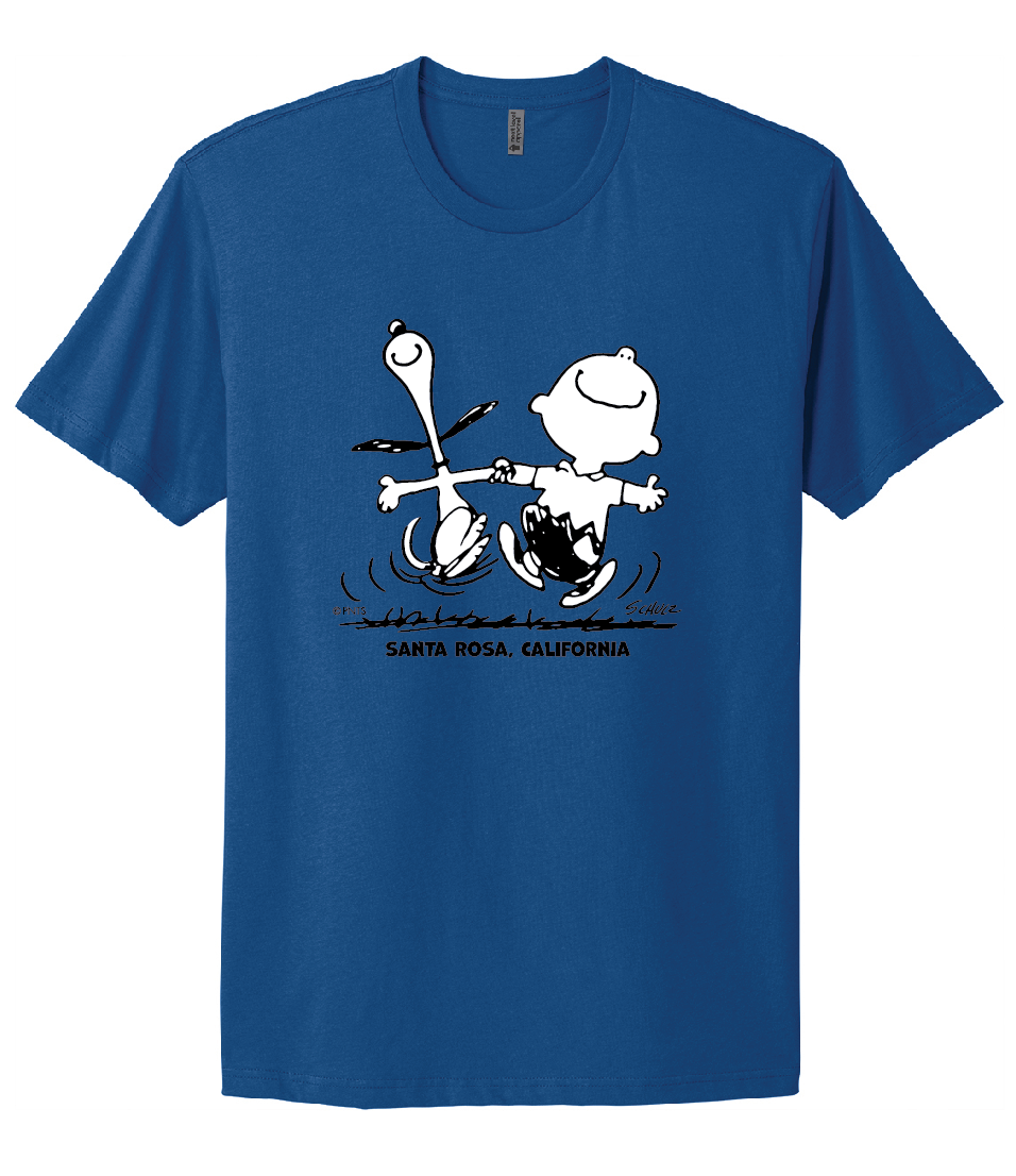 Charlie Brown & Snoopy Dancing T-Shirt, Adult | Snoopy's Gallery